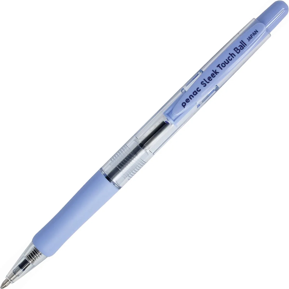 Balpen - Sleek Touch - 1.0mm - Blauw inkt fra Penac i Pastel blauw – produktbillede