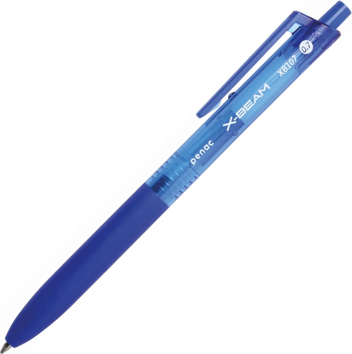 Balpen X-Beam - 0.7mm - Blauwe inkt van Penac in Blauw – productfoto