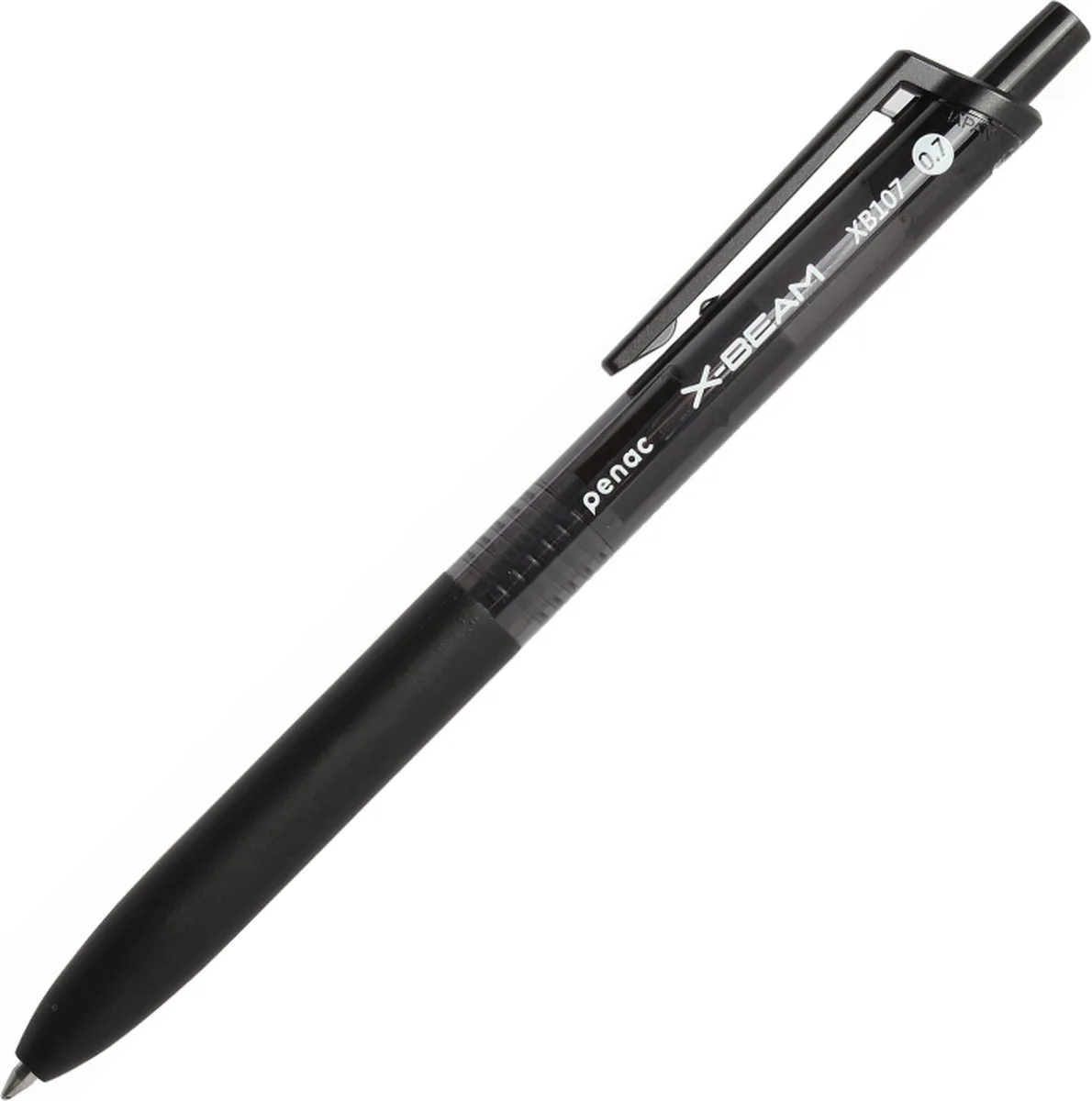 Balpen X-Beam - 0.7mm - Zwarte Inkt van Penac in Zwart – productfoto