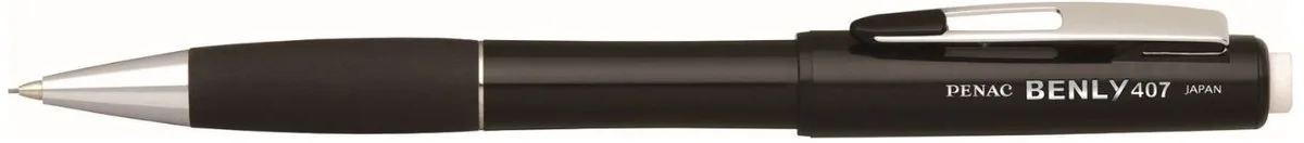 Benly 4 - Mechanical Pencil - 0.7 mm - Vulpotlood fra Penac i Sort – produktbillede