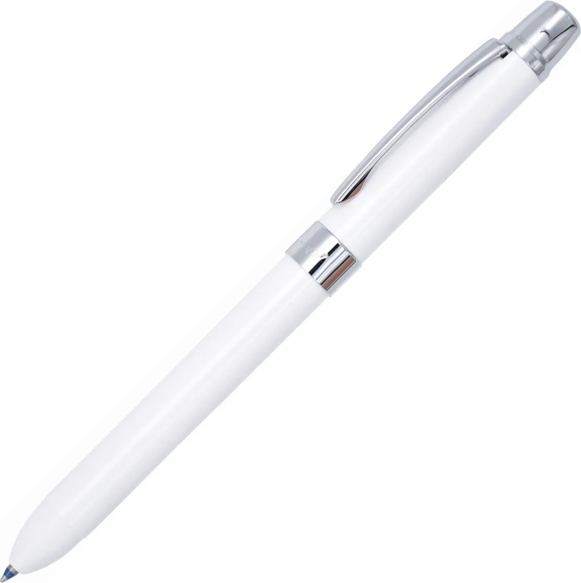 ELE-001 - Multifunctie balpen - blauw en rode inkt 0.7mm - Vulpotlood 0.5mm van Penac in Wit – productfoto