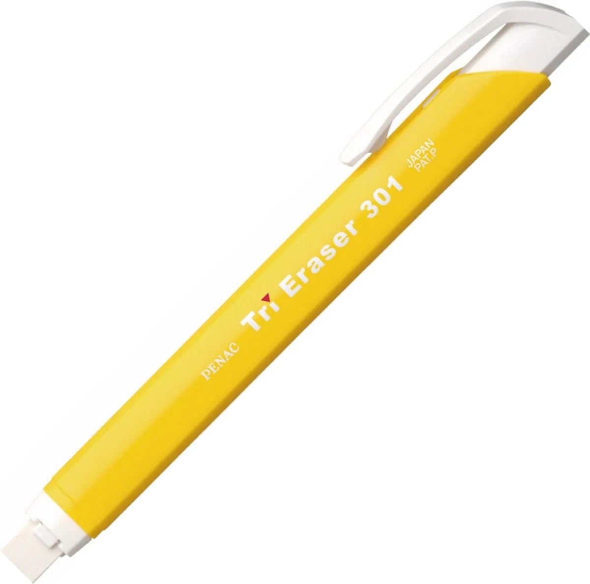 Japan - Gum Pen - navulbaar - 8.25mm x 122mm gumpotlood fra Penac i Gul – produktbillede