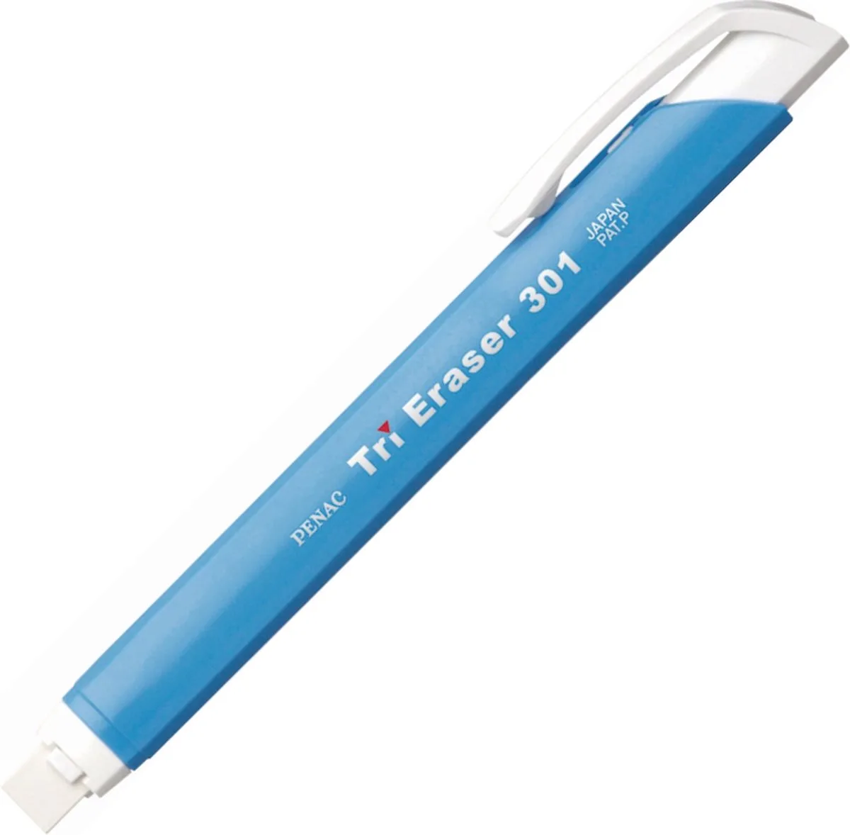 Japan - Gumvulpotlood - Gum Pen - navulbaar - 8.25mm x 122mm gumpotlood från Penac i Blå – produktbild