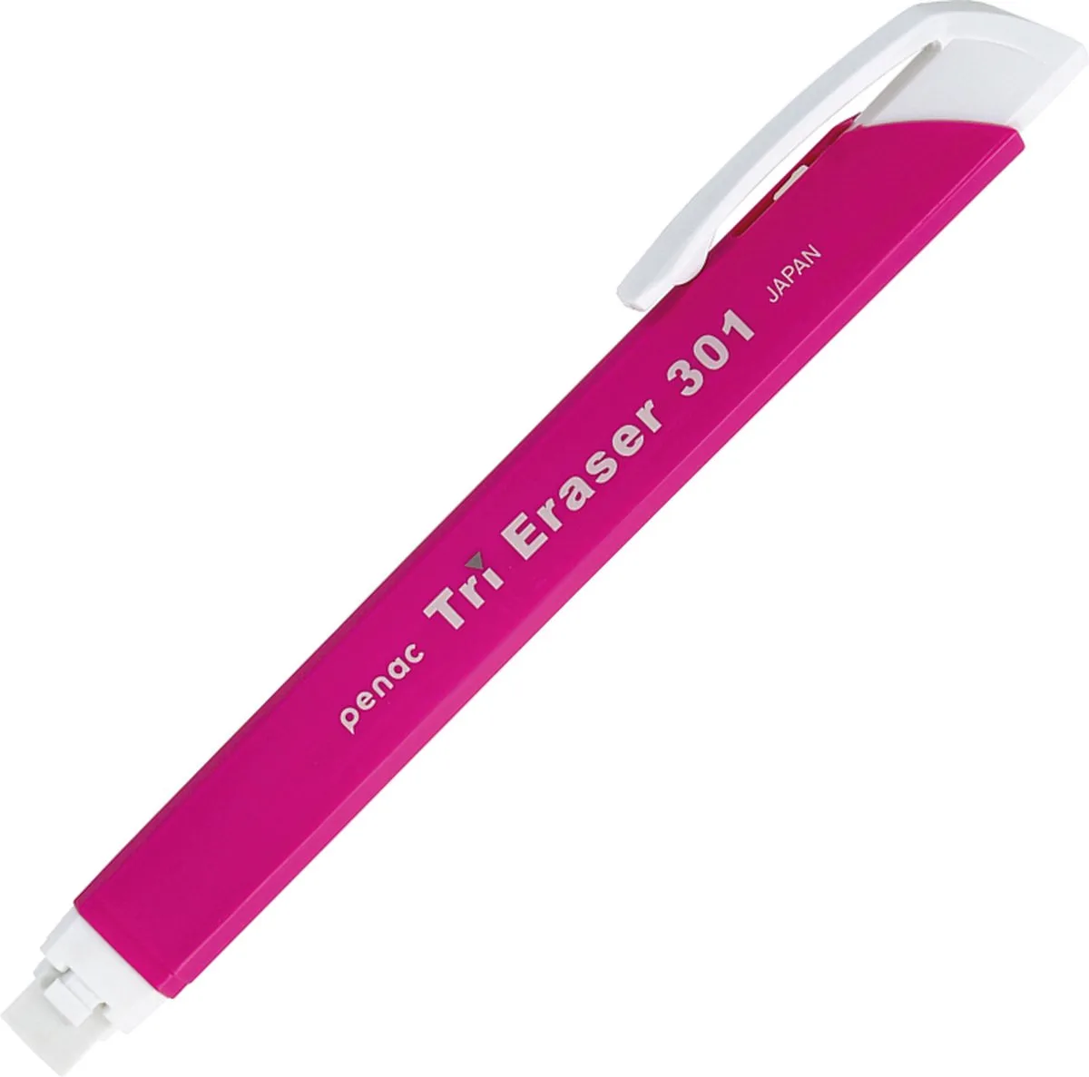 Japan - Gumvulpotlood - Gum Pen - navulbaar - 8.25mm x 122mm gumpotlood från Penac i Magenta – produktbild