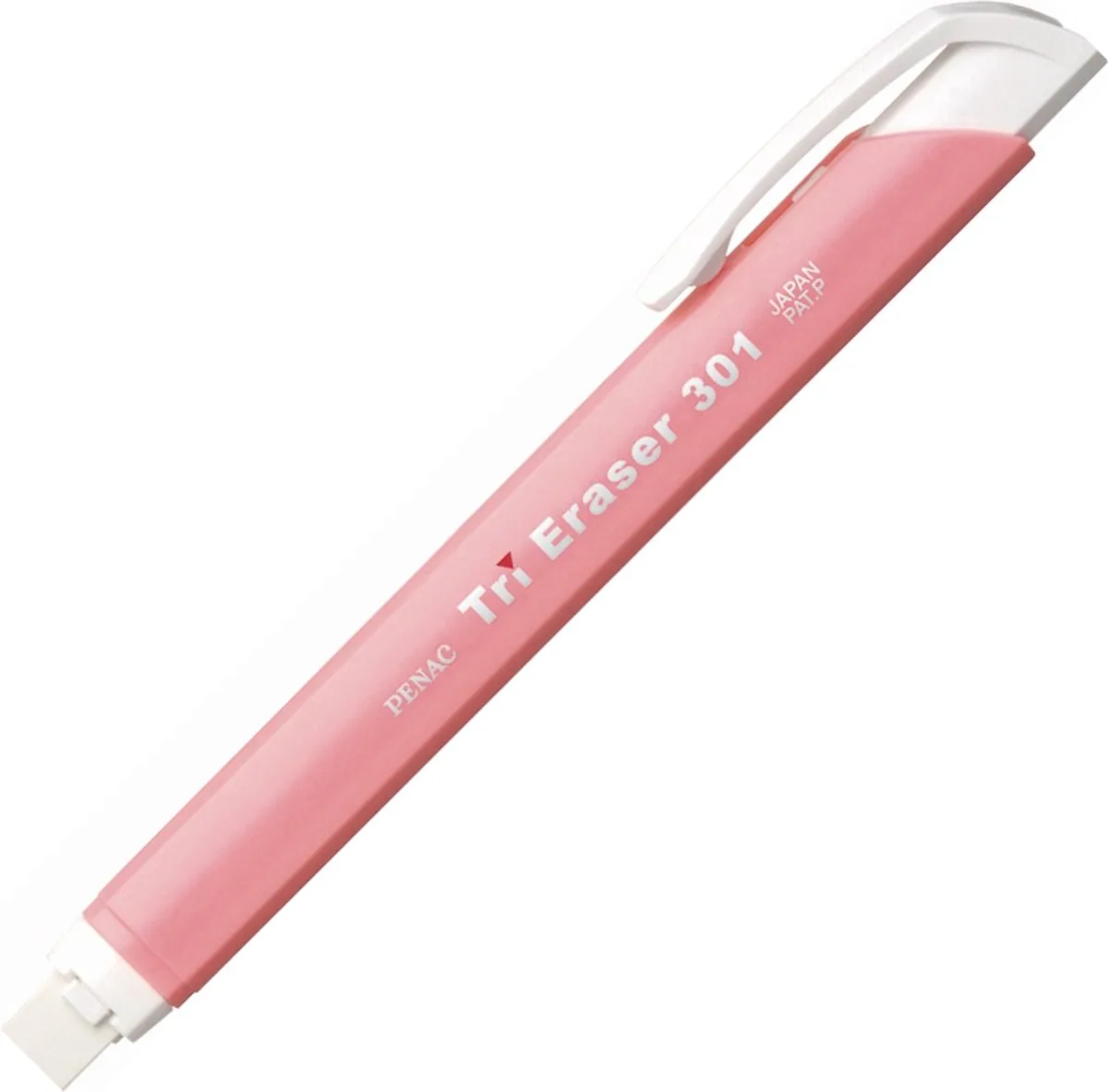 Japan - Gumvulpotlood - Gum Pen - navulbaar - 8.25mm x 122mm gumpotlood från Penac i Rosa – produktbild