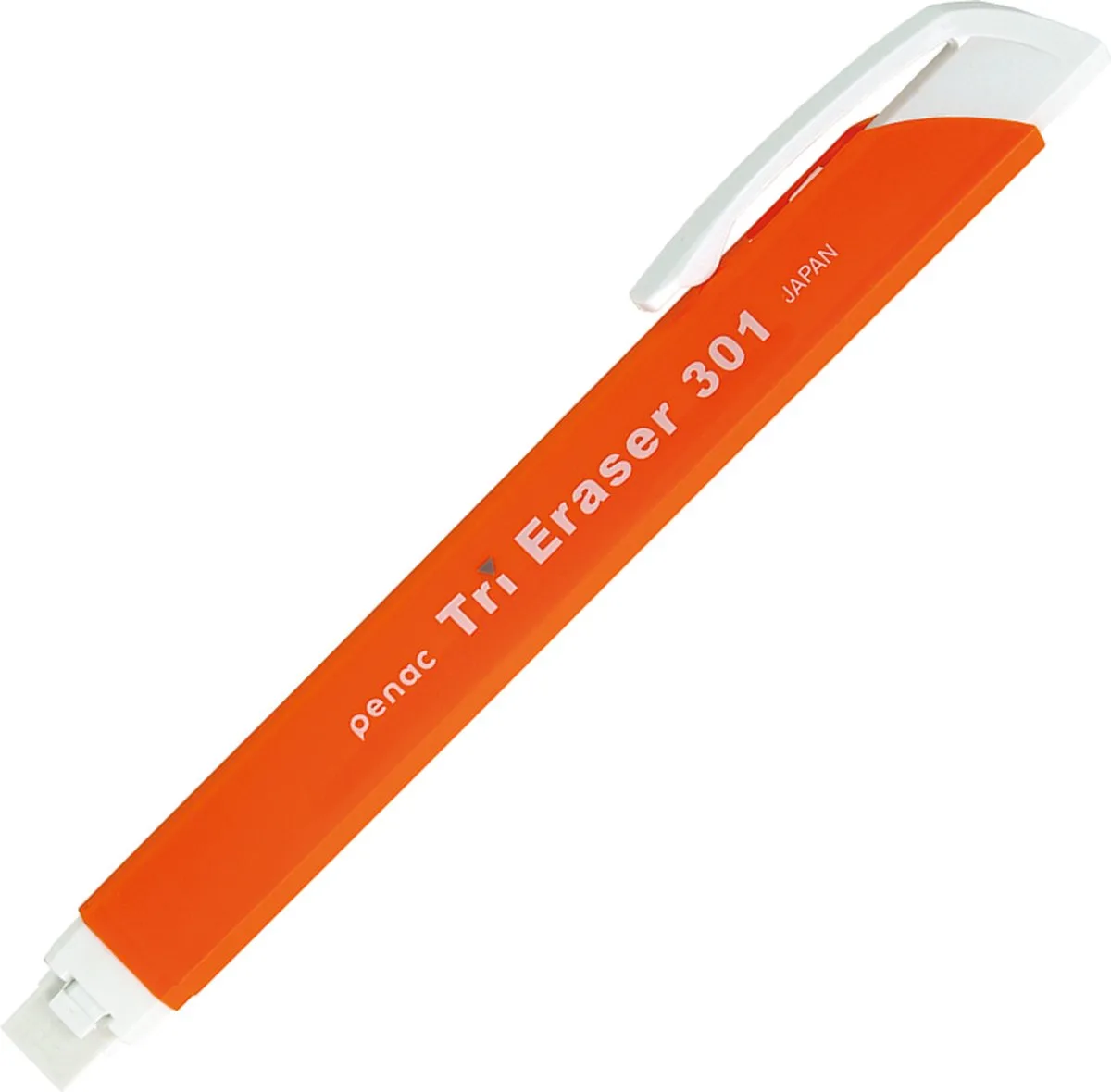 Japan - Gumvulpotlood - Gum Pen - navulbaar - 8.25mm x 122mm gumpotlood från Penac i Orange – produktbild