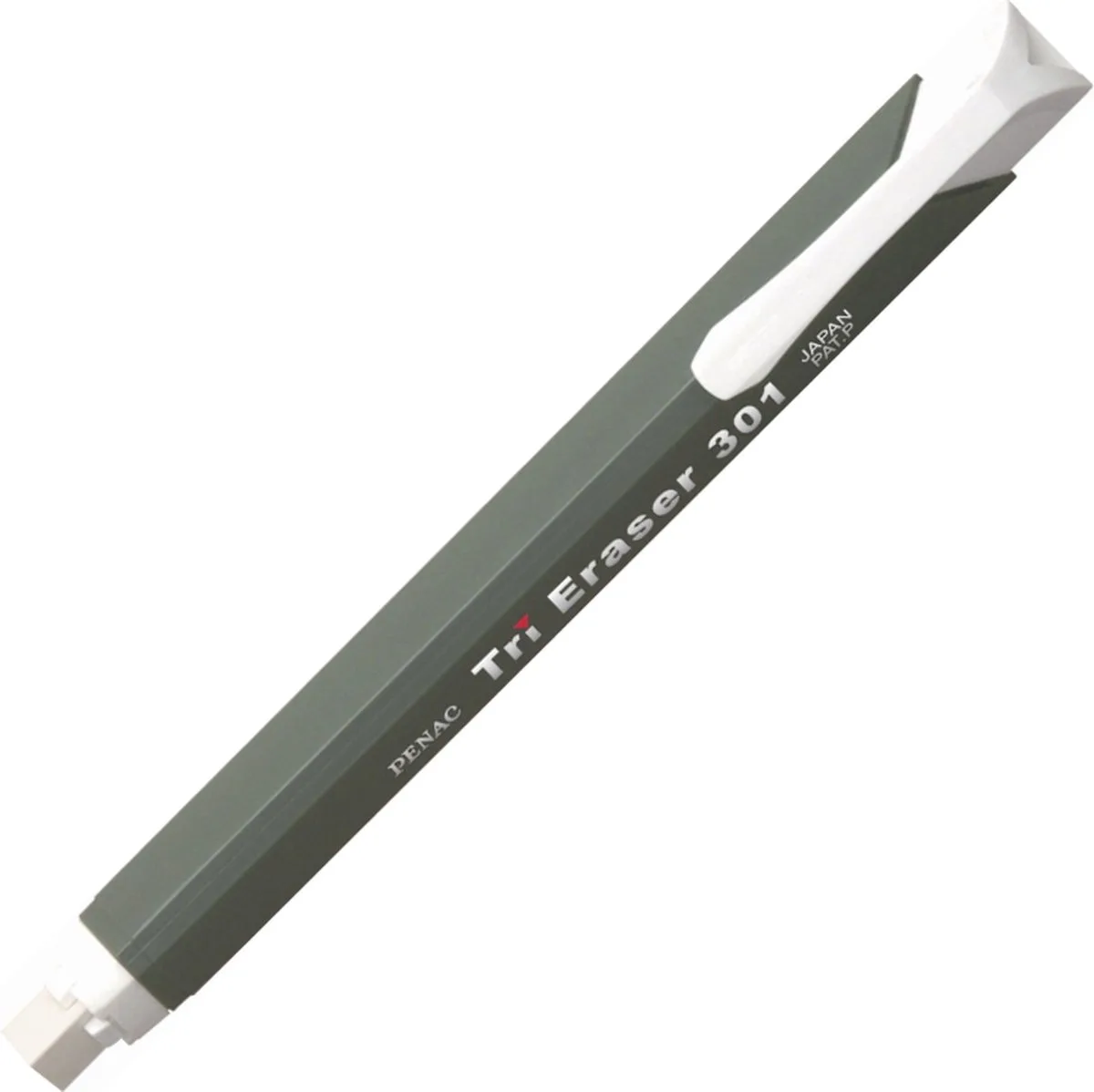 Japan - Gumvulpotlood - Gum Pen - navulbaar - 8.25mm x 122mm gumpotlood från Penac i Grå – produktbild