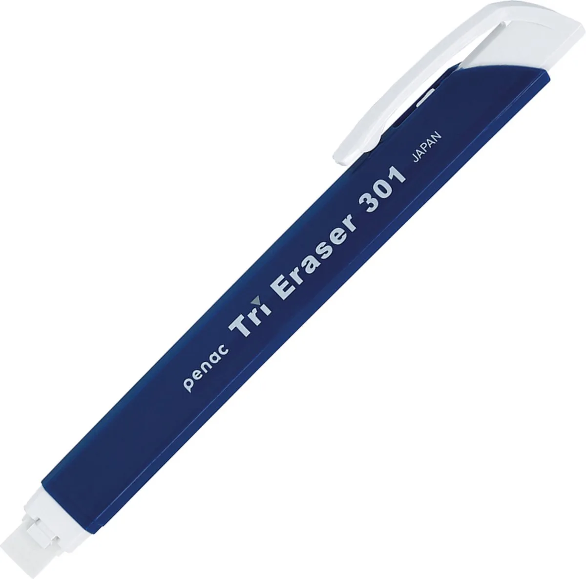 Japan - Gumvulpotlood - Gum Pen - navulbaar - 8.25mm x 122mm gumpotlood från Penac i Mörkblå – produktbild