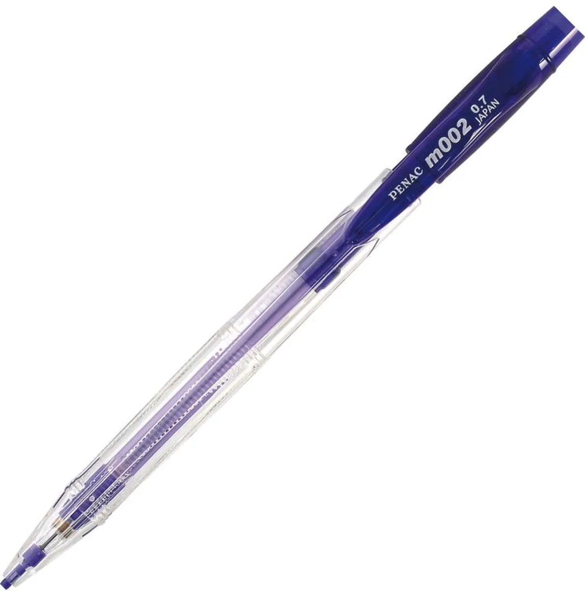 M002 - Mechanical Pencil - transparant - 0.7 mm - Vulpotlood från Penac i Lila – produktbild