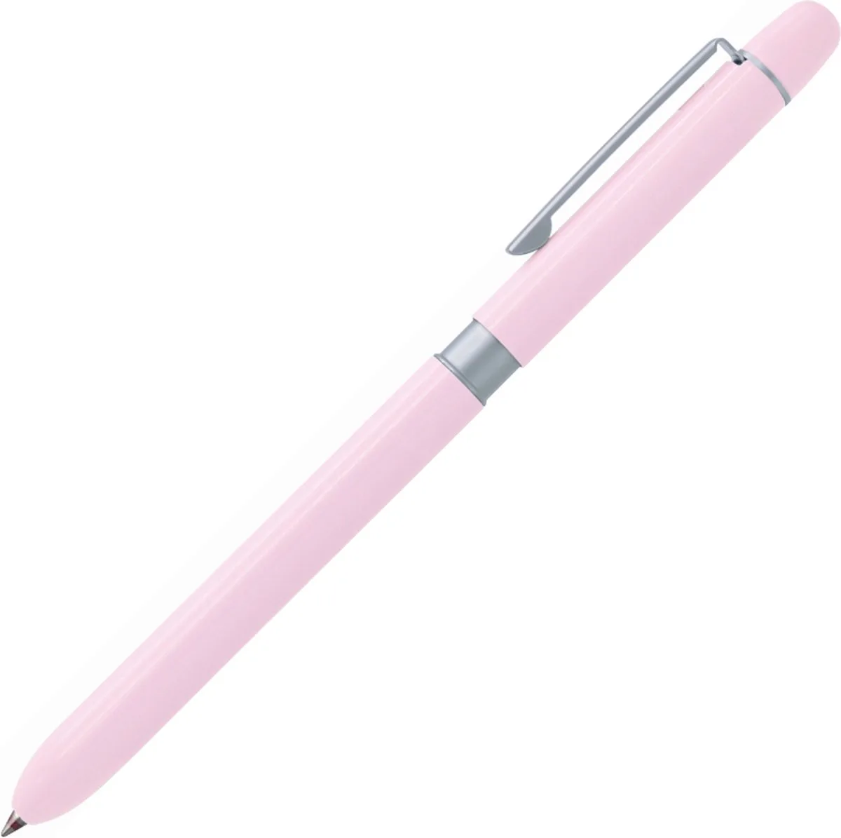 Multisync - Multifunctie balpen - blauw en rode inkt 0.7mm - Vulpotlood 0.5mm van Penac in Roze – productfoto