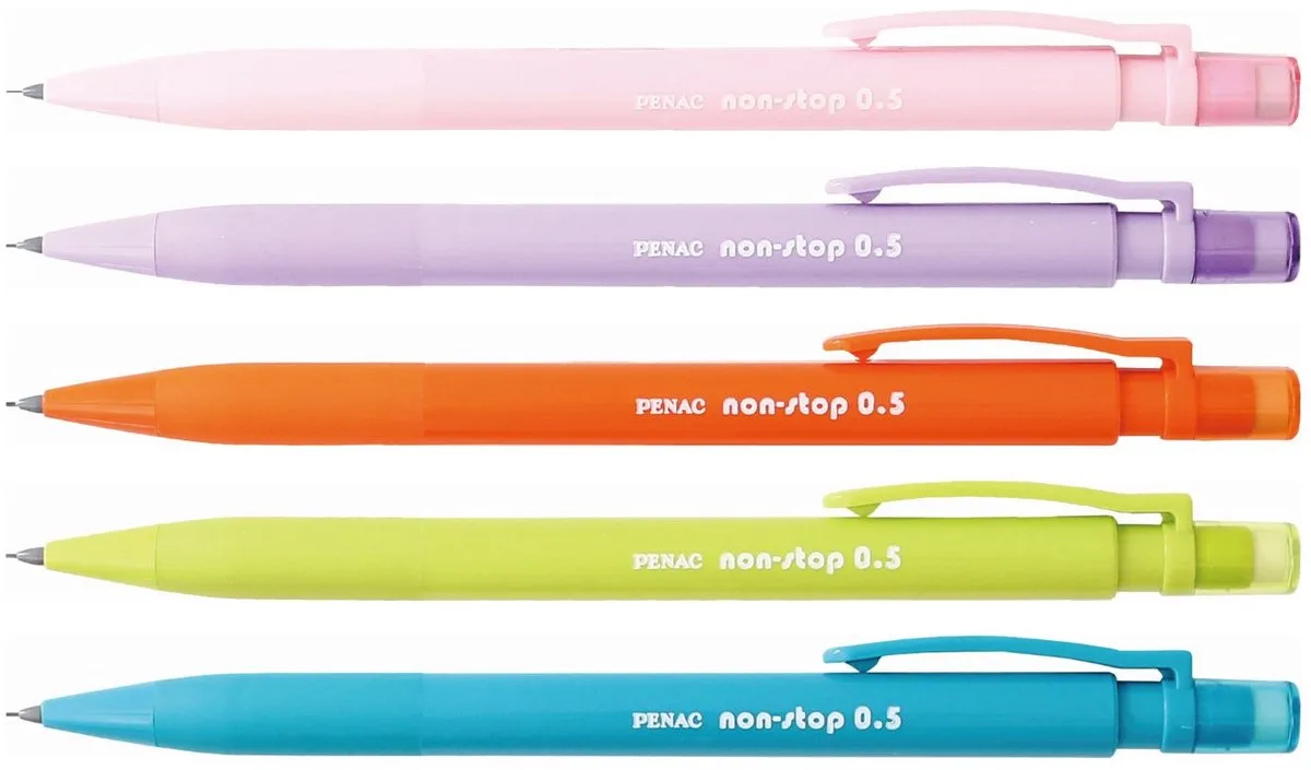 Non-Stop - Vulpotlood - 0.5 mm - 5 pack van Penac in Roze – productfoto