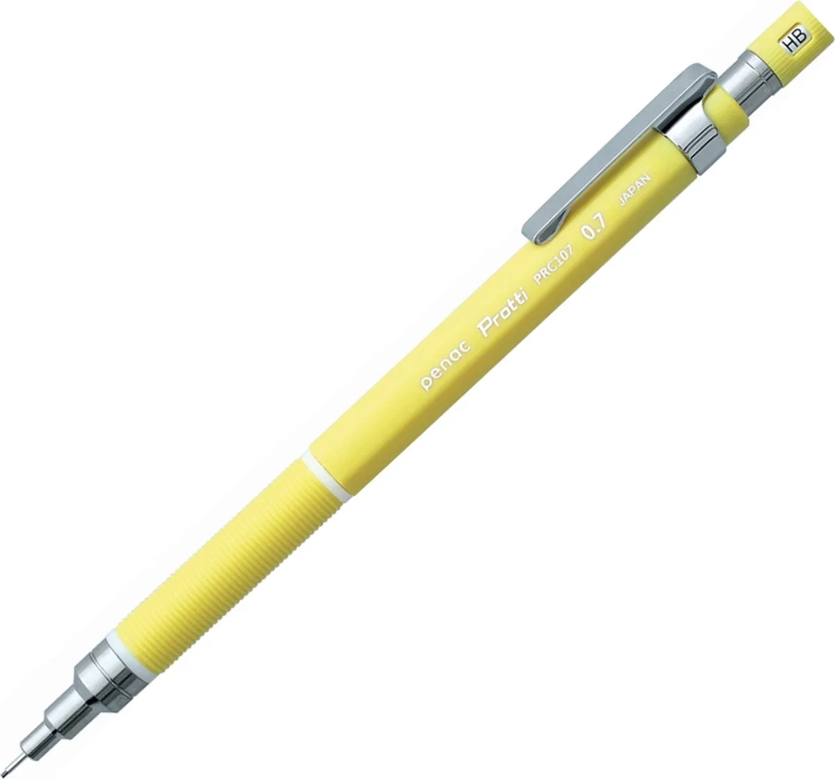 Protti Mechanical Pencil - 0.7mm - Vulpotlood - HB de Penac en Jaune – photo produit