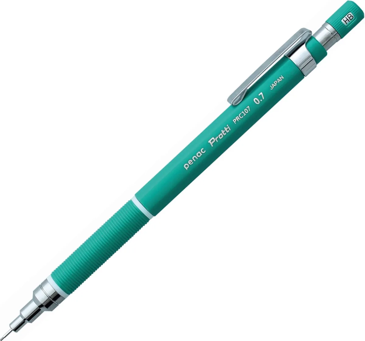 Protti Mechanical Pencil - 0.7mm - Vulpotlood - HB van Penac in Groen – productfoto