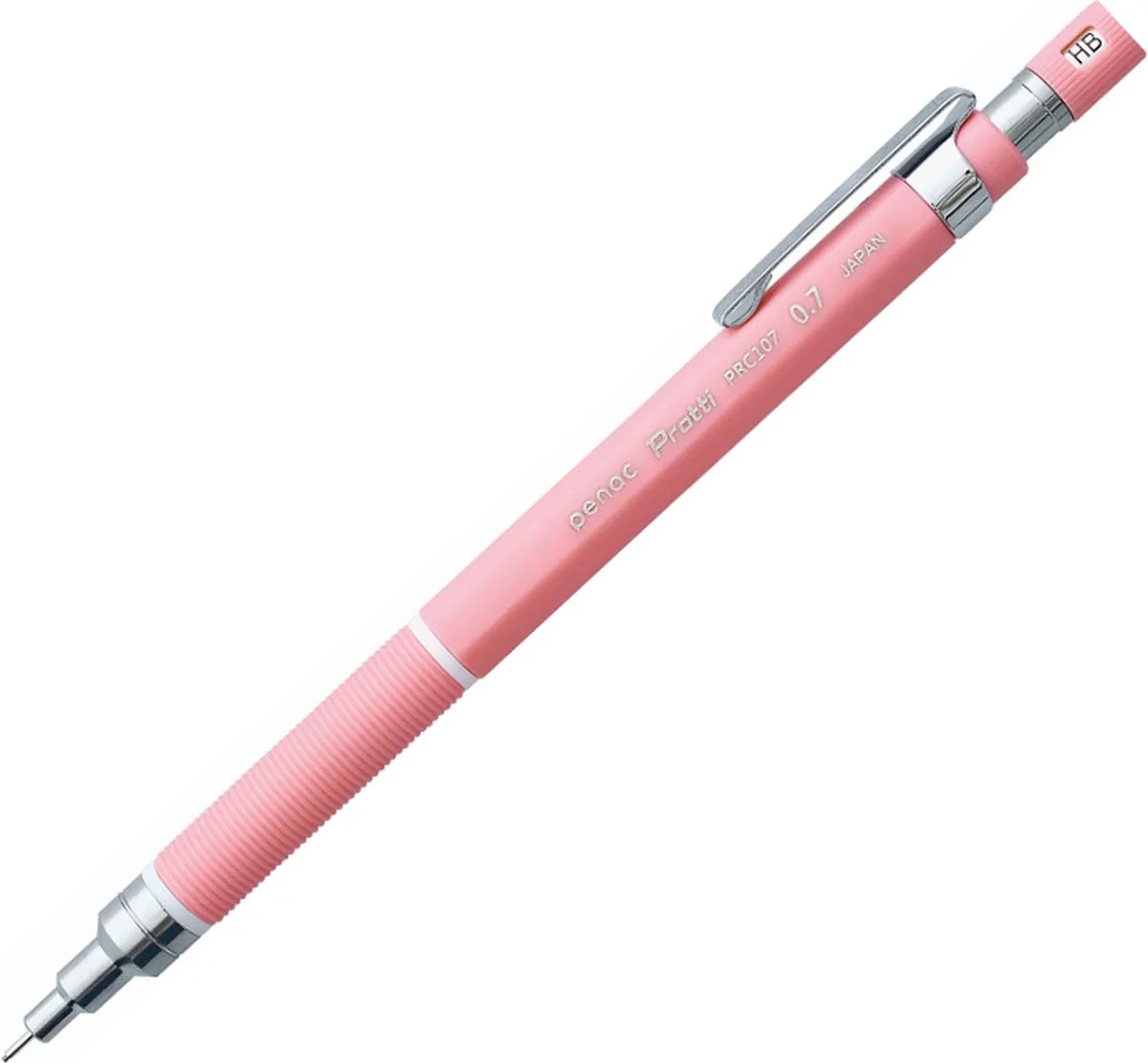 Protti Mechanical Pencil - 0.7mm - Vulpotlood - HB van Penac in Roze – productfoto