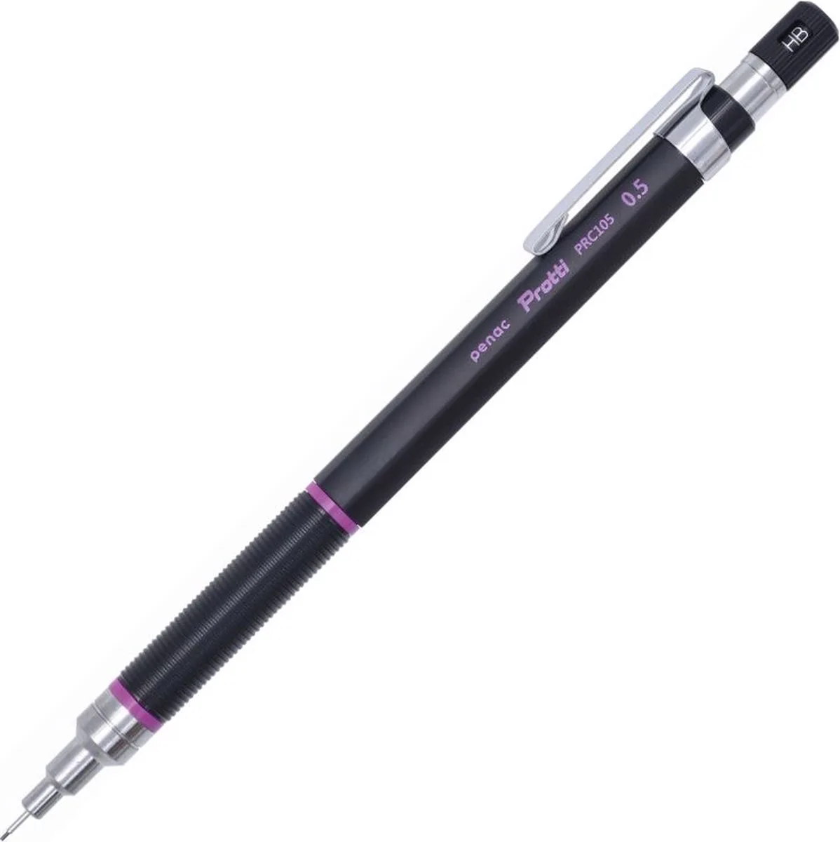 Protti - PRC105 Cushion Tip - 0.5mm vulpotlood de Penac en Noir – photo produit