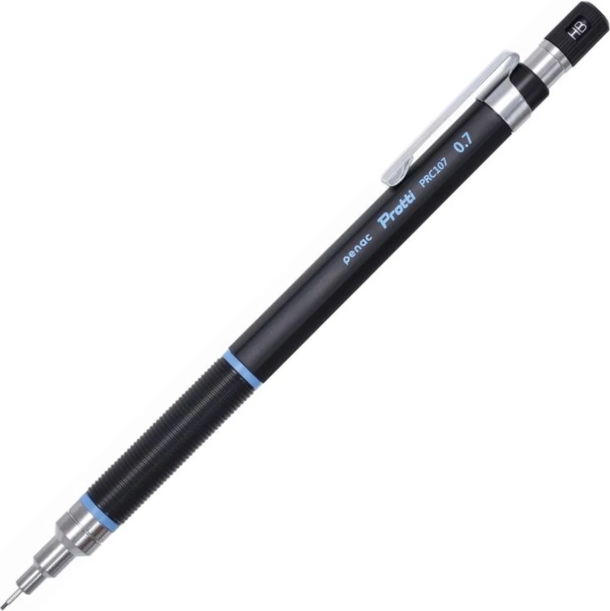 Protti - PRC107 Cushion Tip - 0.7mm Vulpotlood de Penac en Noir – photo produit
