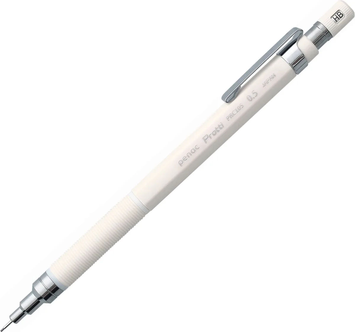 Protti Vulpotlood - 0.5mm - HB från Penac i Vit – produktbild