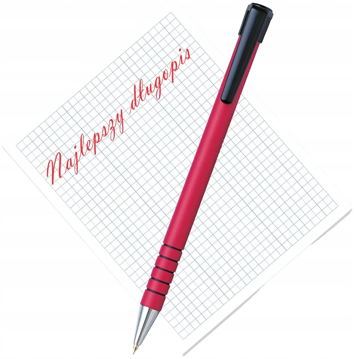 Rode Automatische Pen - Vloeiend en Helder Schrijven de Penac en Rouge – photo produit