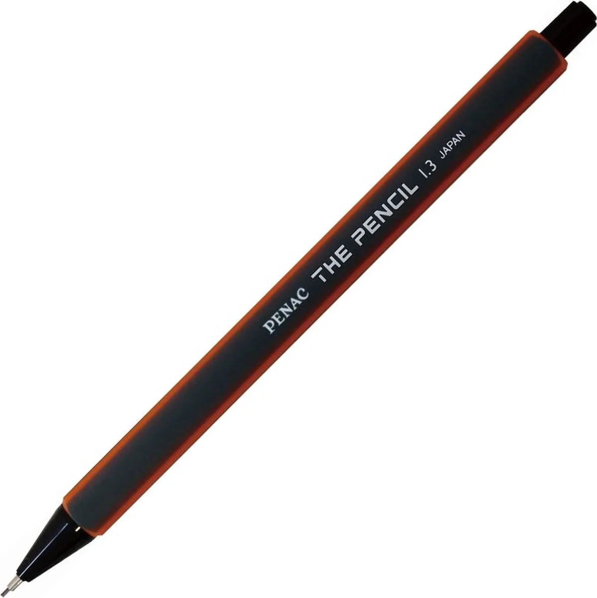 The Pencil Vulpotlood - 12-Pack - 1.3mm - Timmermans Potlood de Penac en Grijs met Oranje – photo produit