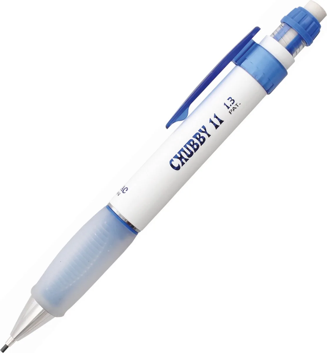Vulpotlood - Chubby 11 - 1.3 mm potlood - Ergonomische grip by Penac in Blue – product photo