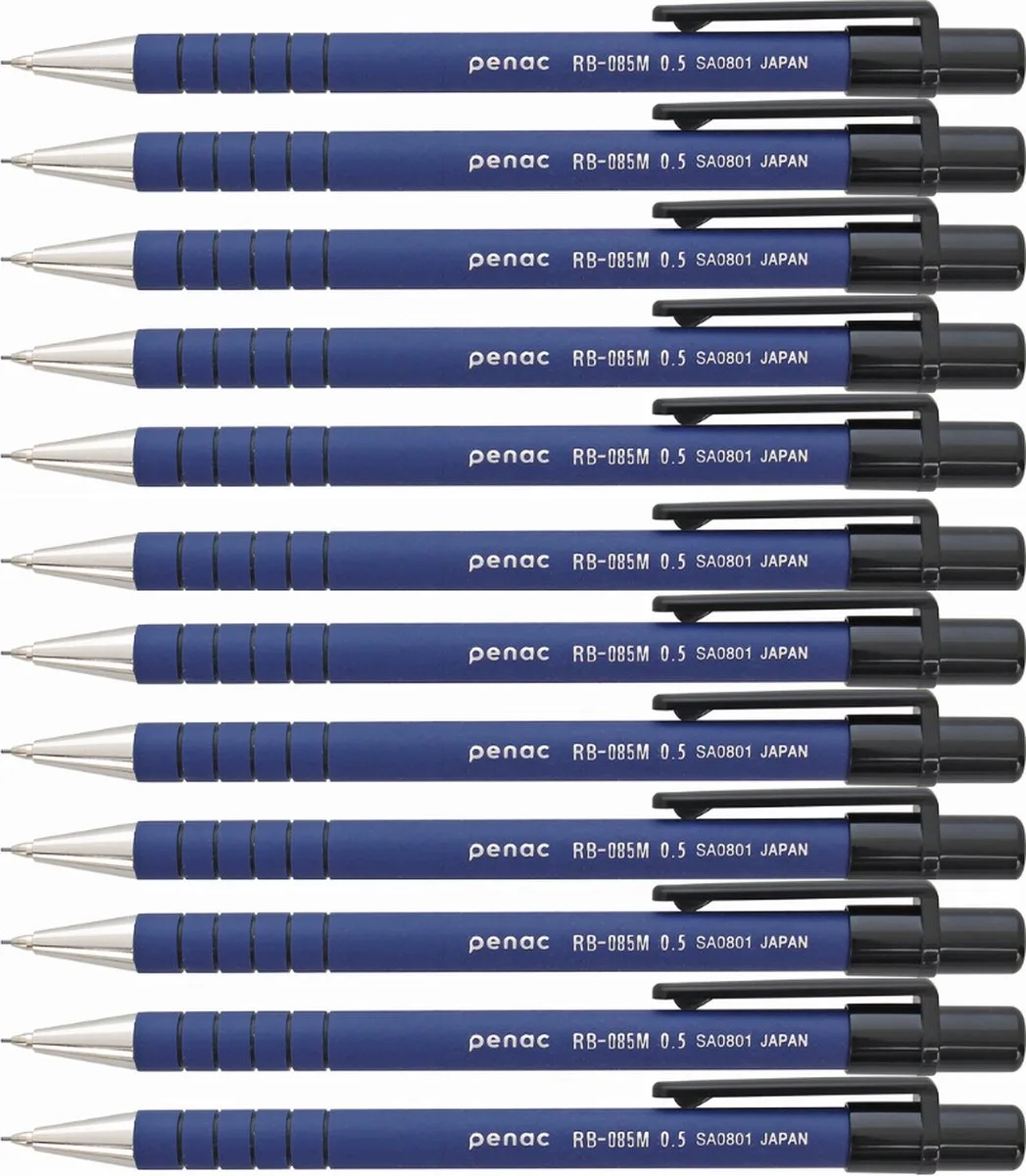 Vulpotlood - RB-085 - 12-pack - 0.5mm van Penac in Blauw – productfoto
