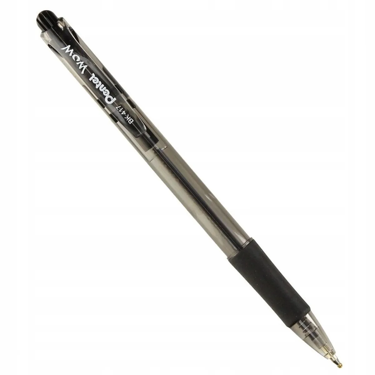 Automatische Ballpoint Pennen Zwart 0,7 mm - Set van 10 van Pentel – productfoto