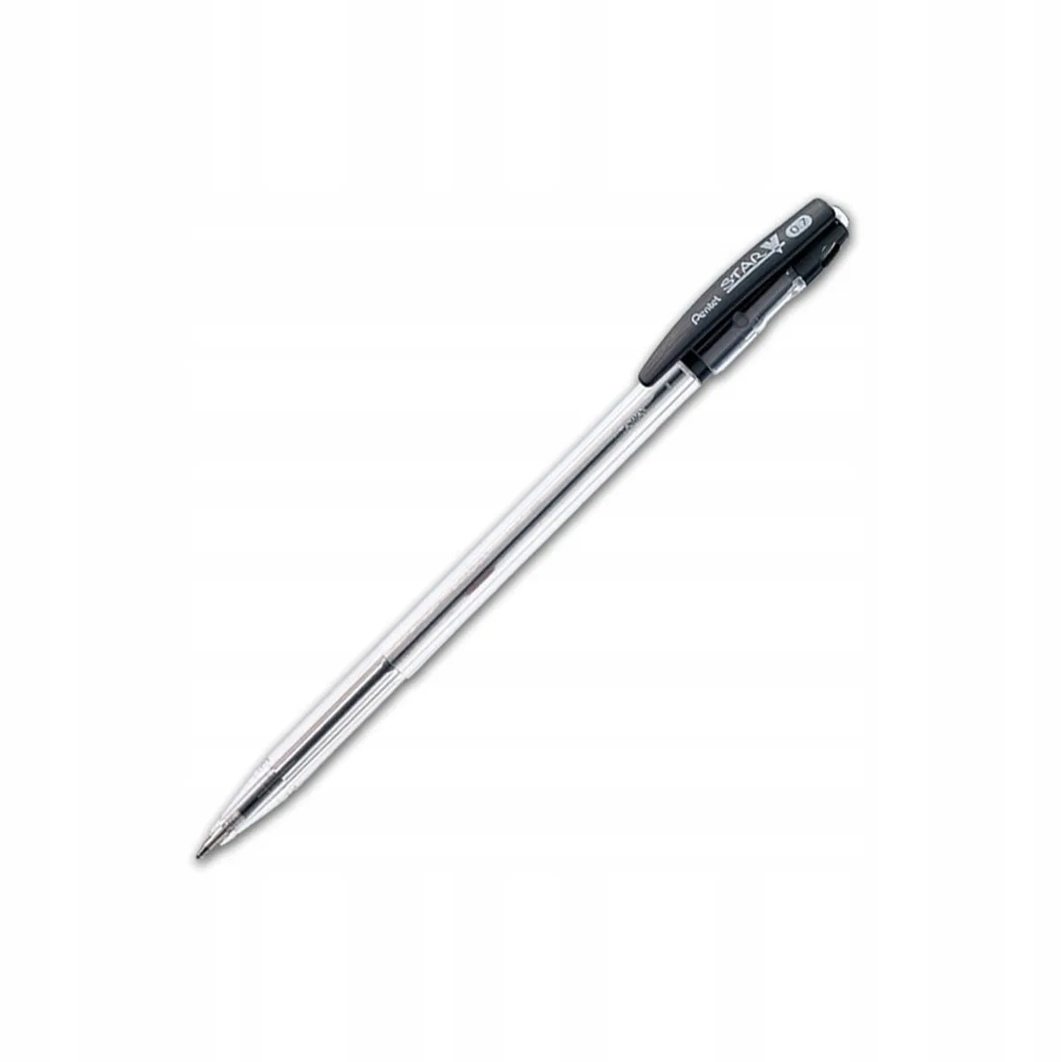 BK66 Star Balpen - Klassiek Schrijven van Pentel in Zwart – productfoto