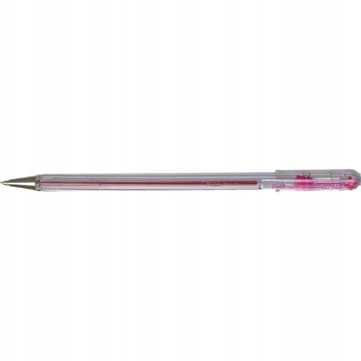 BK77 SuperB rollerbalpen, 0,7 mm van Pentel in Felroze – productfoto