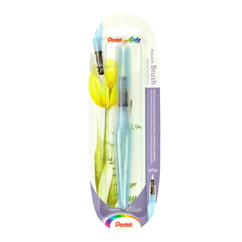 Brushpen pentel xfrh/1 aquash b | 12 stuks by Pentel – product photo