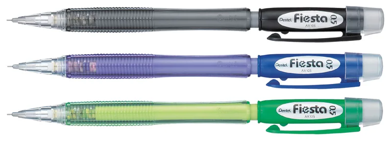 Druckbleistift Fiesta AX105, transparent-grün van Pentel – productfoto