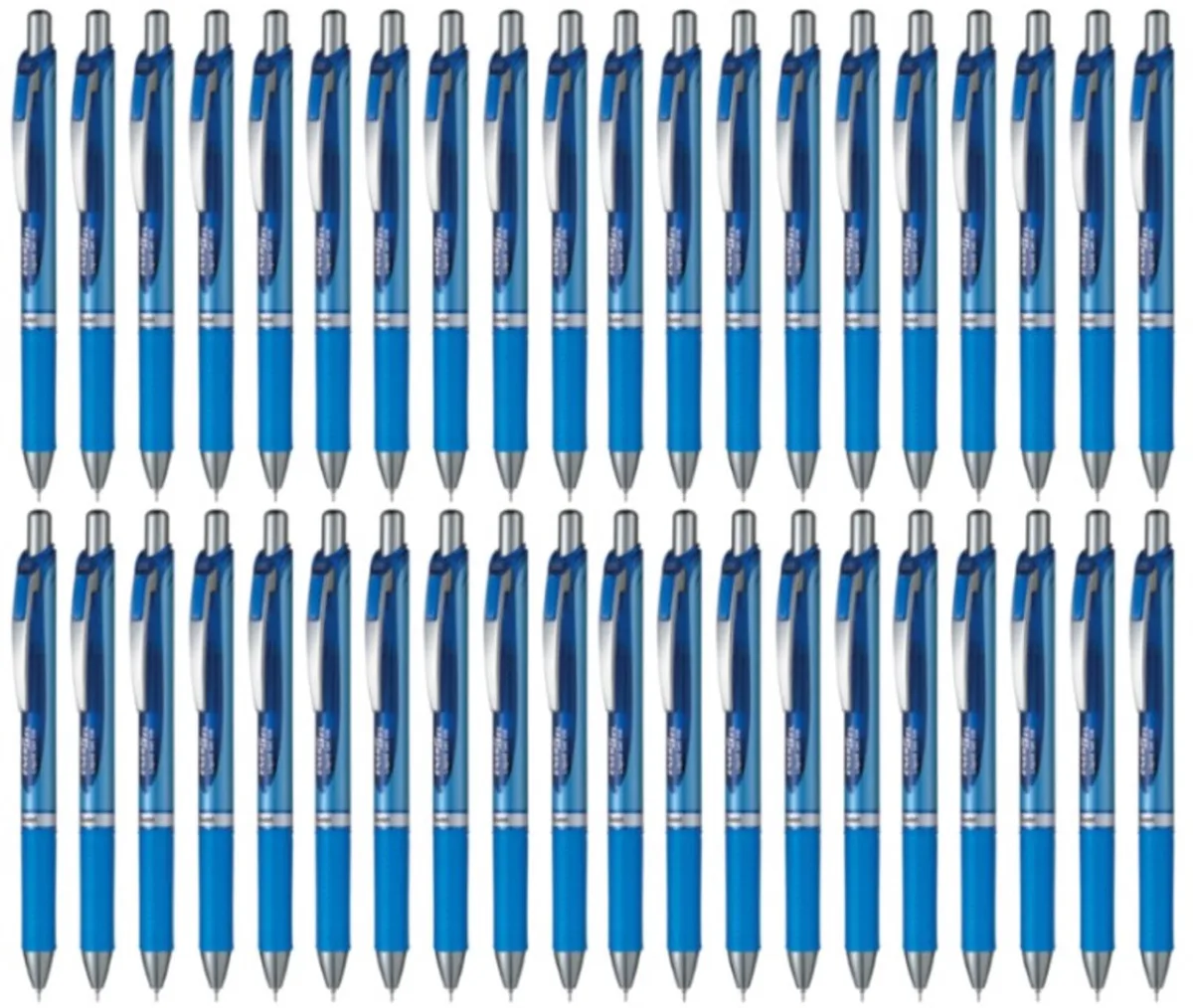 EnerGel BLN75 Gel Pen 0.5mm - 40 Stuks von Pentel in Blau – Produktfoto