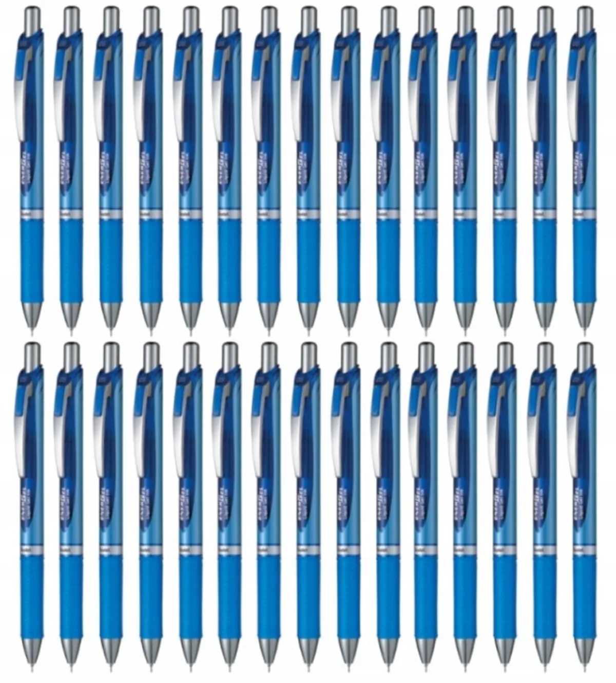 EnerGel BLN75 Gel Pen 0.5mm - Set van 30 Stuks von Pentel in Blau – Produktfoto
