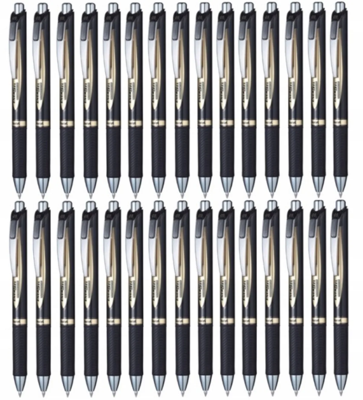 EnerGel BLP75 Gelpen - Set van 30 von Pentel in Schwarz – Produktfoto
