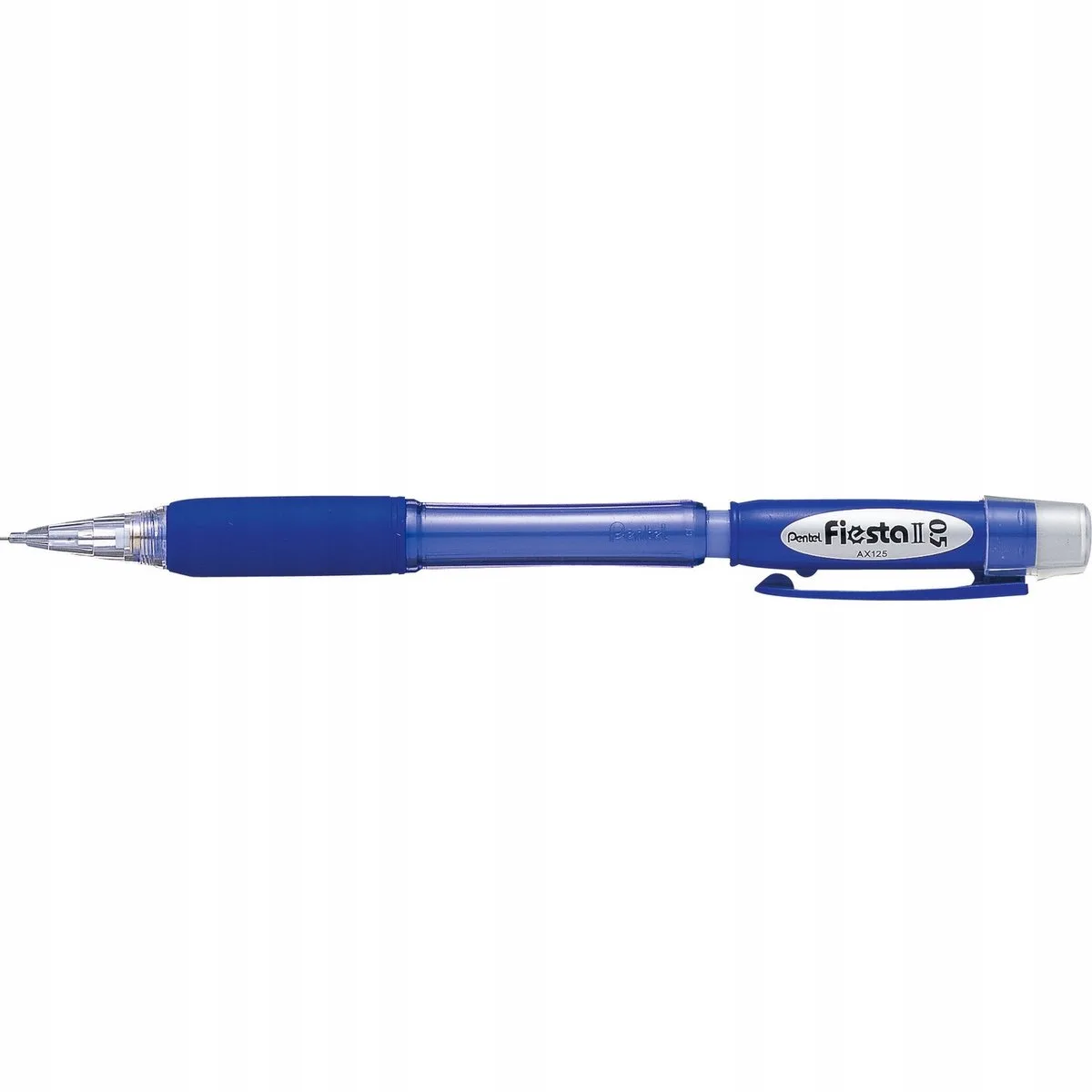 Fiesta II 0,5 mm - Automatisch potlood met grip de Pentel en Bleu – photo produit