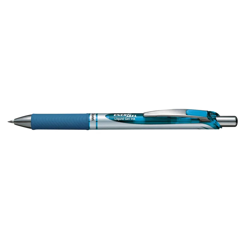 Gelschrijver pentel bl77 energel m lichtblauw | 12 stuks von Pentel – Produktfoto