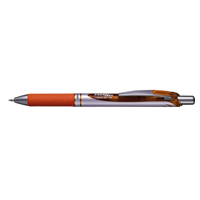 Gelschrijver pentel bl77 energel m oranje | 12 stuks de Pentel – photo produit