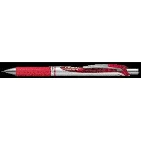 Gelschrijver pentel bl77 energel m rood | 12 stuks de Pentel – photo produit