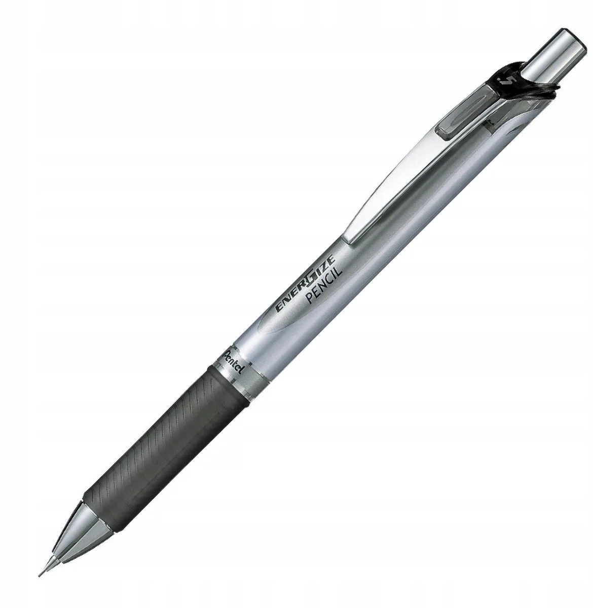 HB potlood met gom - (0,5 mm) by Pentel in Black – product photo