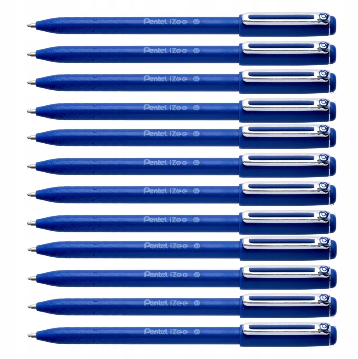 iZee BX457-C Blauwe Balpen Pennen - Set van 12 fra Pentel i Blå – produktbillede
