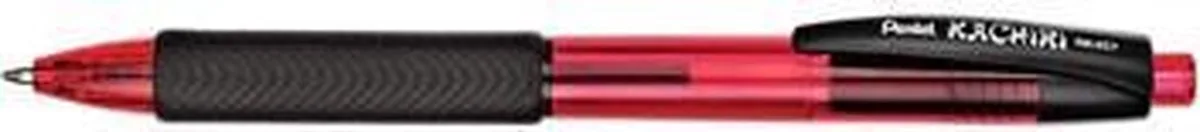 Kachiri balpen van 07 mm - 1 stuk by Pentel in Red – product photo