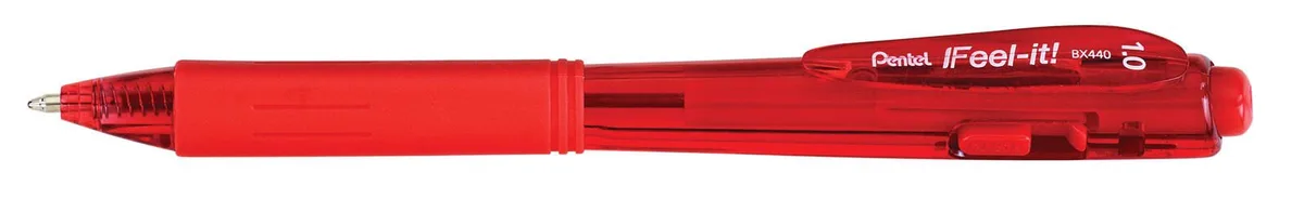 Kugelschreiber 0.5 mm Rot de Pentel – photo produit