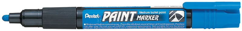 Lackmarker PAINT MARKER MMP20, blau by Pentel – product photo