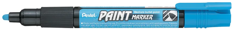 Lackmarker PAINT MARKER MMP20, hellblau von Pentel – Produktfoto