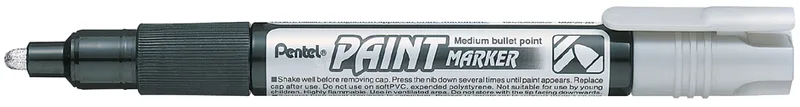 Lackmarker PAINT MARKER MMP20, silber von Pentel – Produktfoto