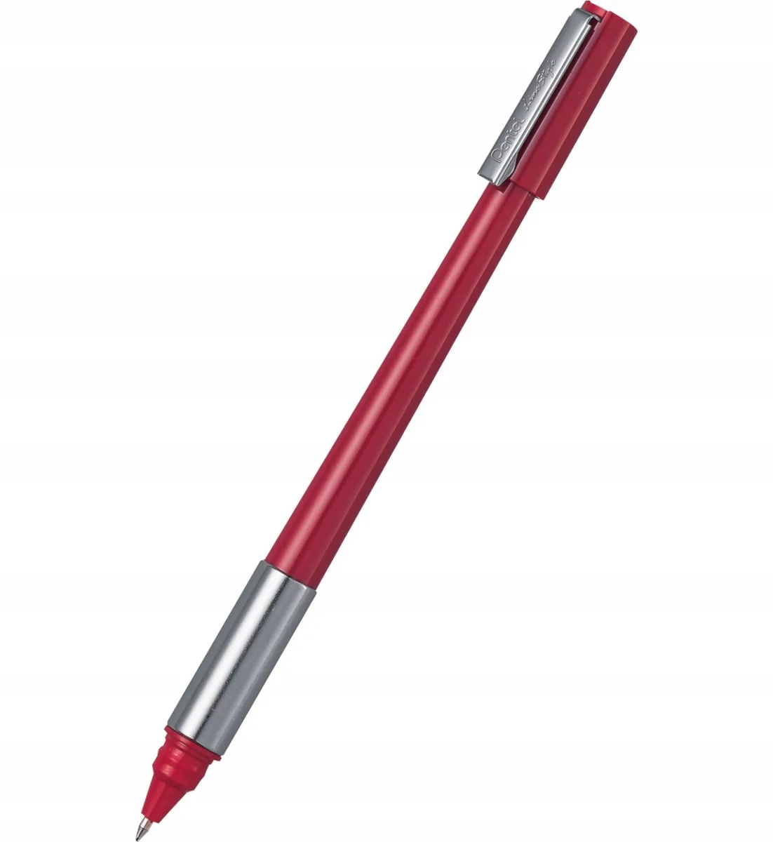 Line Style BK708 Rode Balpen - Vloeiend Schrijven van Pentel – productfoto