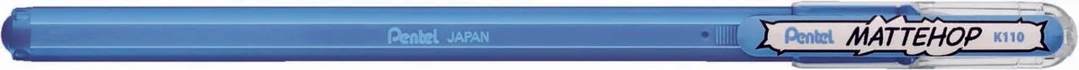 Mattehop Gelschreiber 0.5 mm, Schreibfarbe: Blau fra Pentel – produktbillede