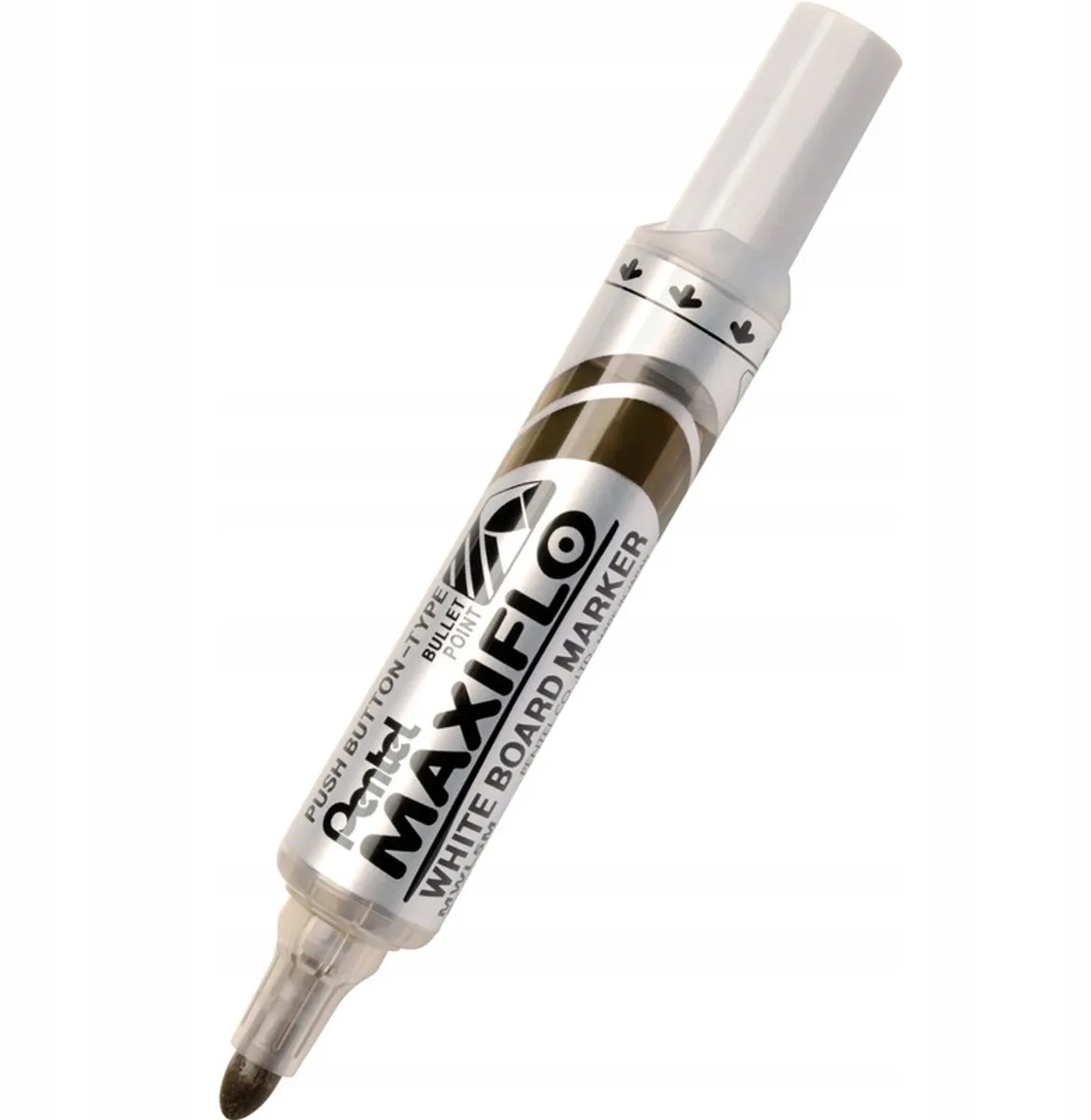 Maxiflo MWL5M Whiteboard Marker - 1100m Schrijflijn by Pentel in Brown – product photo
