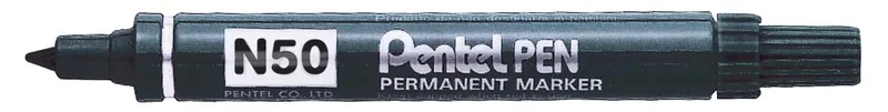 merkstift Pen N50 zwart van Pentel – productfoto