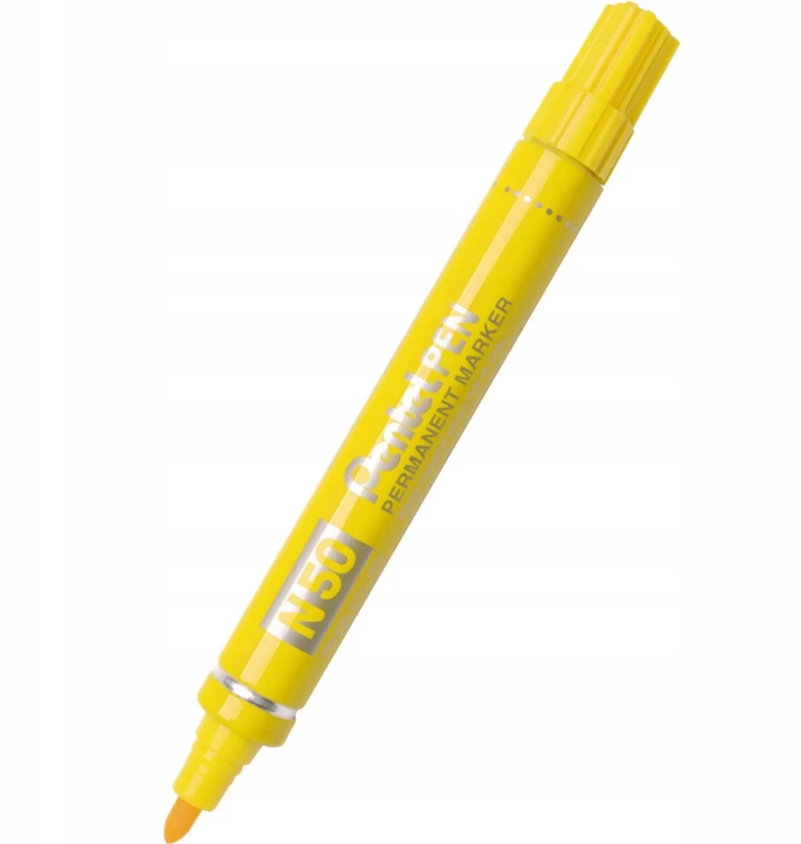 N50 Marker - Permanent, 2.0mm Lijn by Pentel in Yellow – product photo