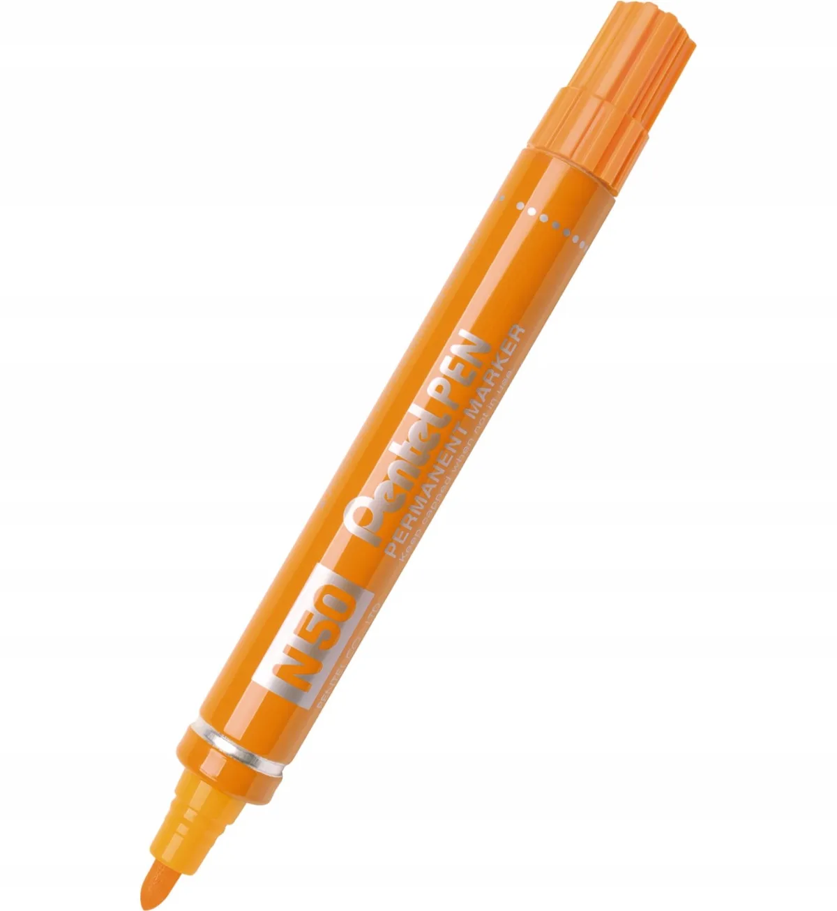 N50 Permanente Marker - Duurzaam, 9.5g Inhoud de Pentel en Orange – photo produit